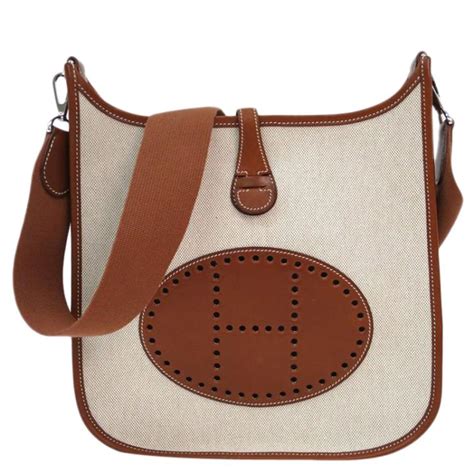 hermes evelyne canvas|Hermes evelyne purse.